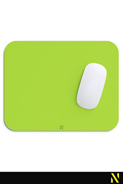 nilizma Mouse Pad ergonomic de culoare verde, ideal pentru uz casnic și la birou, cu suprafață anti-alunecare