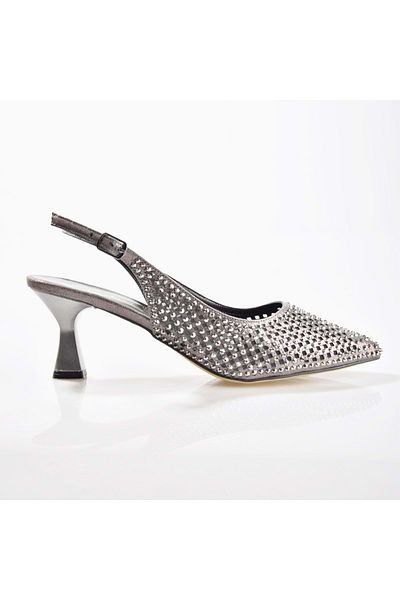 MISS JENA 5310 Open Back Women's Evening Dress Shoes