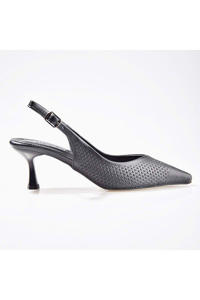 NEW ANGEL 1976 Women's Short Heel Patterned Evening Dress Shoes