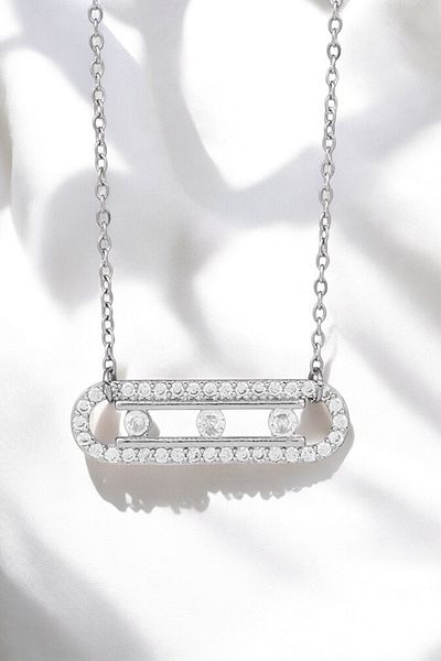 özgül takı ve tasarım Stainless Steel Silver Color Messika Women's Necklace