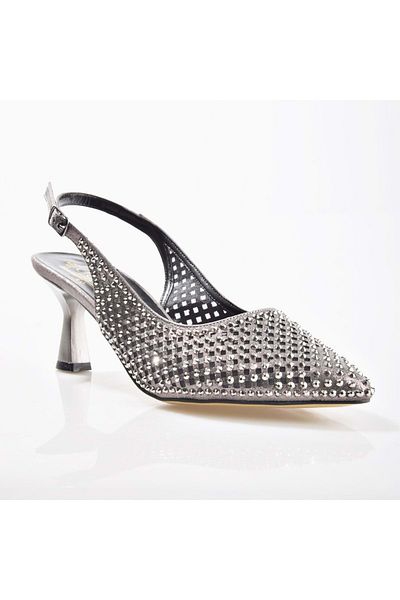 MISS JENA 5310 Open Back Women's Evening Dress Shoes