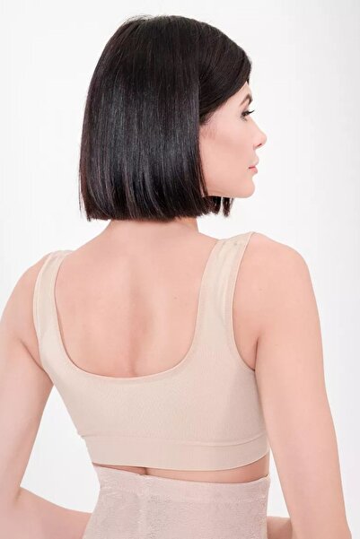 MİSTİRİK Σουτιέν Panax με χοντρά λουράκια και επένδυση κατά της χαλάρωσης, χρώμα δέρματος