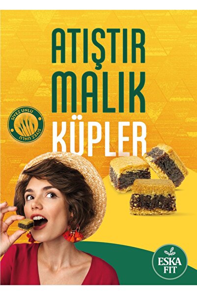Eskafit Hurmalı Kakaolu Fındıklı Lokma (1 SET = 15 PAKET)