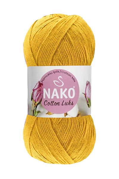 NAKO 100% Πλεκτό Algodon Luks - 97555 MUSTARD