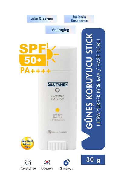 GLUTANEX Sunscreen Spf 50 - Pa Blemish, 30 g Glutathione Brightening