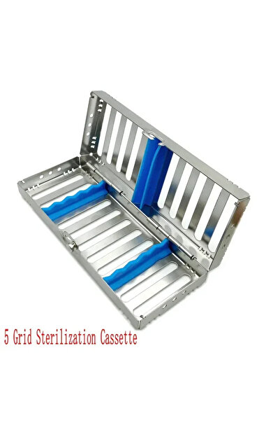 Choice رف تعقيم الأسنان S 1 قطعة صندوق تعقيم جراحي قابل للتعقيم بالبخار وكاسي...