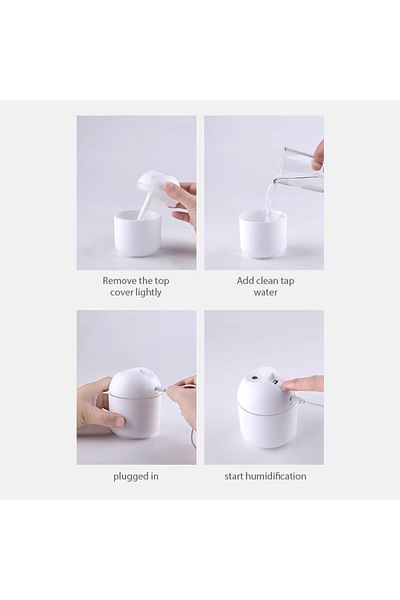 Choice 250ml Mini Aroma Oil Diffuser Usb Essential Oil Humidifier With Led Night Lamp For Home Car