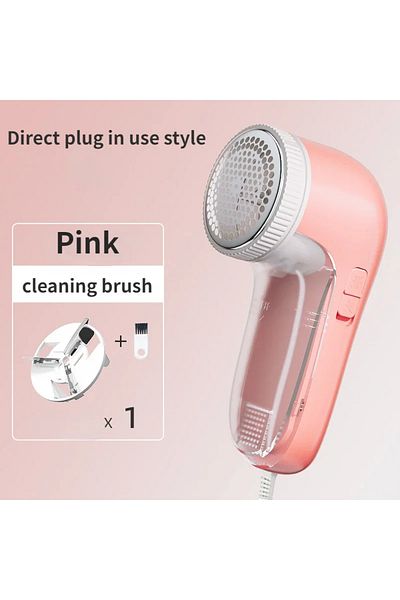 Choice Pink Headx1 Removes Lint From Clothes Electric. Pet Hair Remover Clothing Home Cats Hair Brush Take