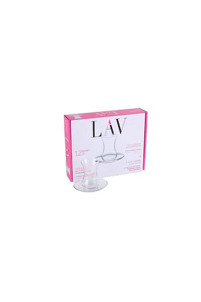 LAV Bunch of 24 Piece Tea Set for 12 People