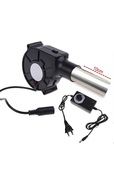 Choice Eu Plug Upgraded 220v Bbq Fan Small Blast Engine With Air Collecting Adjustable Speed Cooking Tool U
