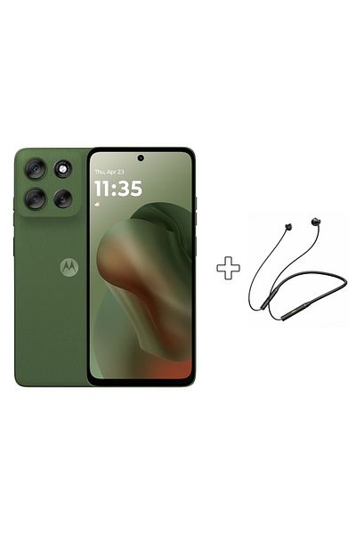 Motorola Moto G56 Dual Sim 5g Pantone Dill 12gb Ram 256gb With Remax Wireless Neckband-uae Version
