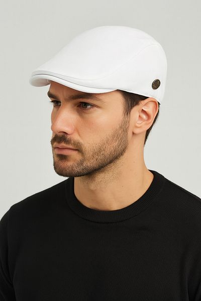 GONCA ŞAPKA Summer Linen London Cap Sports Cap Hat