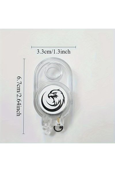 Choice White Multi Functional Hunting Keychain, Quick Setting Trap Clip, Durable Pe Material, Suitable For