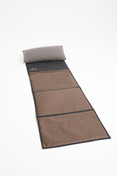 Kevin Katlanabilir Sırt Dayamalı Oturma Dinlenme Matı & Minderi