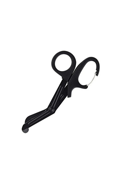 Choice مقص ضمادة الصدمات EMT أسود 18.5 سم من كاربو 18.5 سم مقص طبي للطوارئ ED...