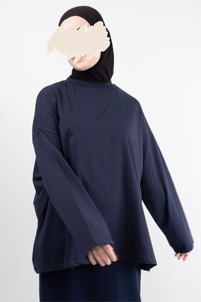 Vauva ΦΑΡΔΙ ΜΑΚΡΥΜΑΝΙΚΟ OVERSIZE TSHIRT 25541