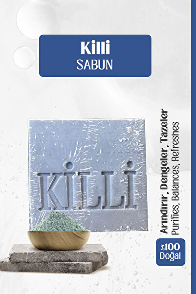 Killi %100 Doğal Organik Nemlendirici ve Besleyici Sabun