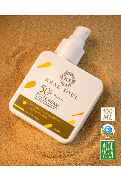 Real Soul Spf 50 Güneş Kremi 100 ml