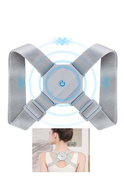 Prime by Javaudan Back Correction Strap Smart Posture Corrector for Women Men Kids - Adjustable Back Straightener Spin