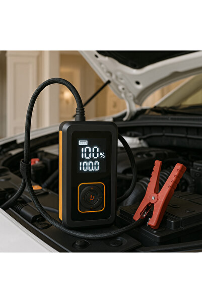 iHunt Κιτ Επιβίωσης Αυτοκινήτου 7 σε 1, Μίζα Κινητήρα 500a-1000a, Αεροσυμπιεστής 3-150psi, Powerbank 8000mah