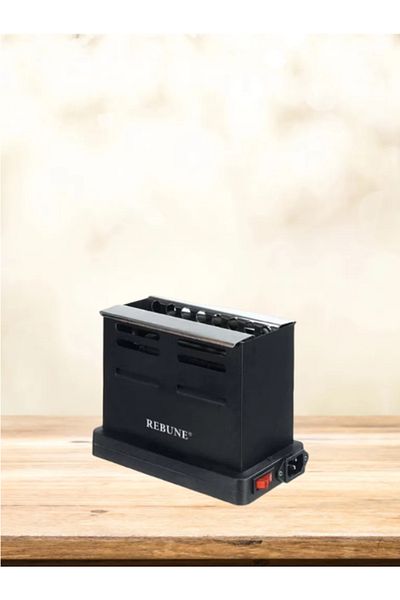rebune Electric Charcoal Burner 800W RE-4-056B Black