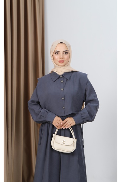 NİSUM MODA ΦΟΡΕΜΑ MODAL ΜΕ ΠΟΥΚΑΜΙΣΟ