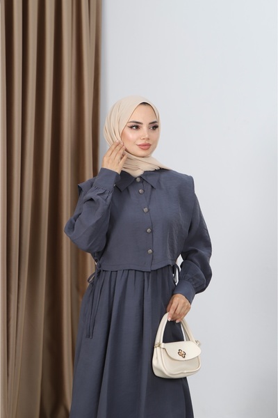 NİSUM MODA ΦΟΡΕΜΑ MODAL ΜΕ ΠΟΥΚΑΜΙΣΟ