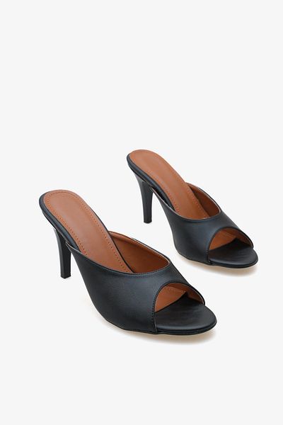 LOJO Women's Strappy Heeled Daily Slippers Sancoles