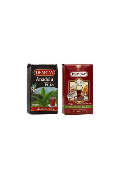 DEMÇAY Set of 2 Black Tea (Anadolu Spring Dem Spring 1000g) – Local & Natural 2X1000G