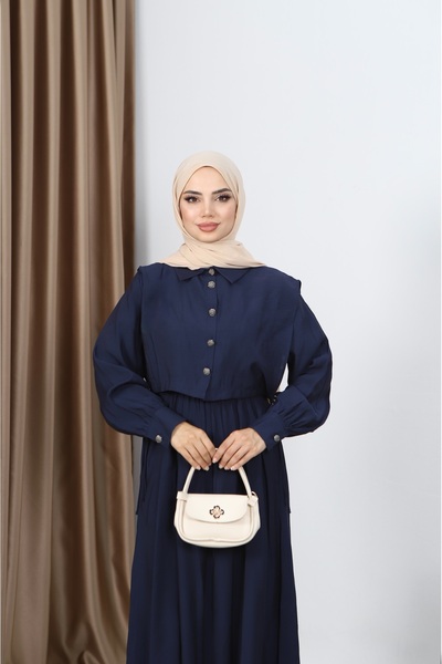 NİSUM MODA ΦΟΡΕΜΑ MODAL ΜΕ ΠΟΥΚΑΜΙΣΟ