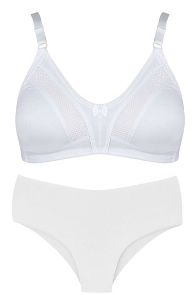ZENCHES Set de sutien Minimizer Gatherer fără căptușeală