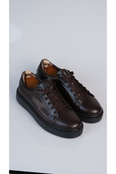 ARYAN Wraith Model Hakiki Natural Deri Sneaker Ayakkabı