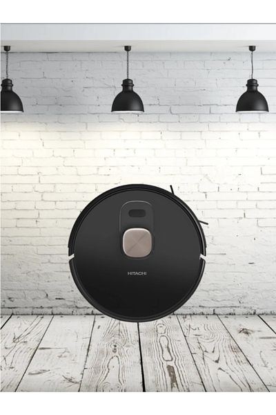 Hitachi Laser Robot Vacuum with Self-Empty Canister | Black RV-X20PBKCG