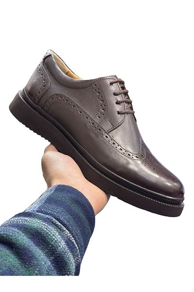 Greyybull Shoes Γνήσιο δέρμα καφέ Ανδρικά Παπούτσια Classic-ανδρικά παπούτσια