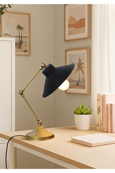 HOMİNG Özel Tasarım Eskitme Masa Lambası Ayd-3000