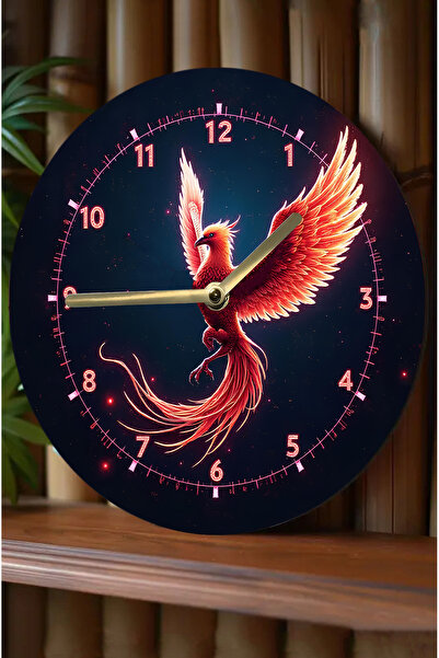 kutuTR 🌿 Doğanın Kalbinden Gelen Tasarım: 3d Görünümlü Ağaç Motifli Mdf Duvar Saati (33 CM) Sdw292