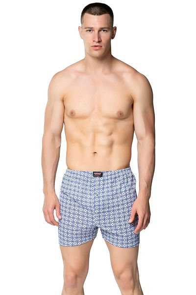 Sedef Yıldızı Star Εσώρουχα Ανδρικά με σχέδια Cotton Boxer Johns 6 Pack