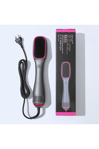 zyteq Perie electrica de par ZYTEQ®️, 3 in 1 volum si indreptare, ionizare negativa, Putere 1000W, gri