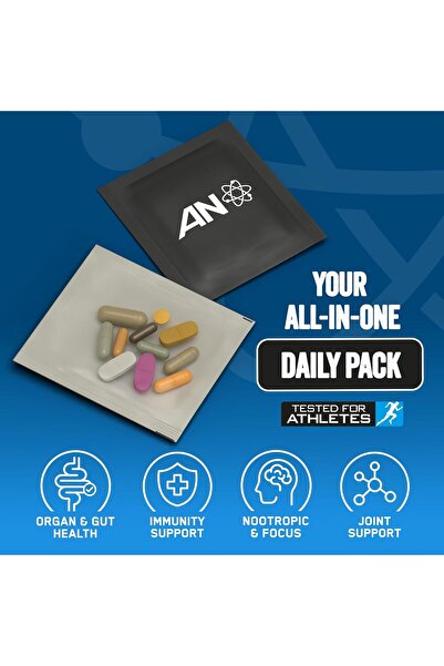 applied nutrition Black Stak, Complete Performance Complex, 30 All-in-one Sachets, Multivitamins Antioxidants And More