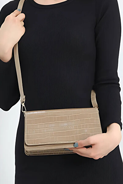 Catwins Γυναικεία τσάντα χειρός και ώμου με υφή βιζόν C3006