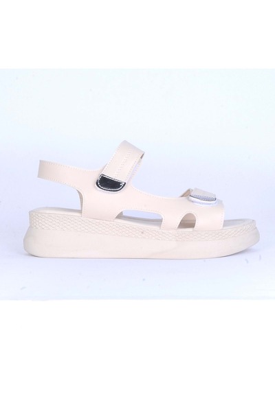 moda ayakkabım Modne cipele 146 Syh-Cream ortopedske ženske sandale