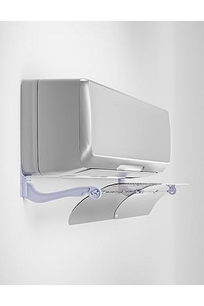 Generic موجه هواء مكيف سبلت, شفاف (Split Air Conditioner Deflector, Transparent)