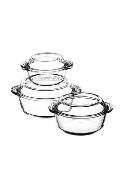 Paşabahçe 159112 G4U Borcam Oven Tray Set 6 Pieces 1450 840 565 Cc