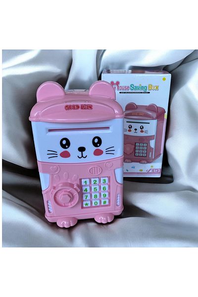 ÇERÇİ MELEK Mini Size Atm Shaped Toy Piggy Bank