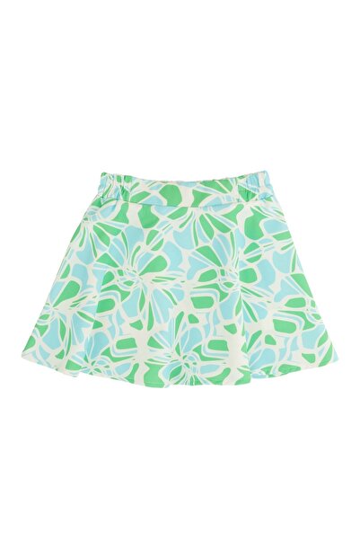 best kids Patterned Flared Skirt
