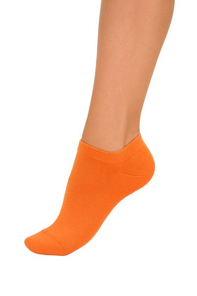 Socks Tunnel Чифт от 5 унисекс едноцветни оранжеви икономични чорапи до глезена