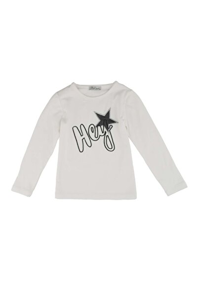 best kids Hey Embroidered Blouse Black