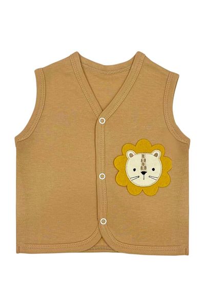 Babexi Lion Male Vest Beige