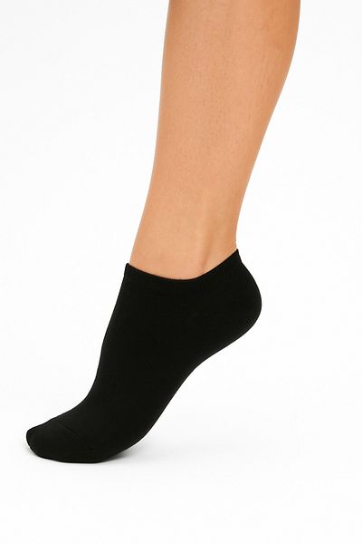 Socks Tunnel Чифт от 5 унисекс едноцветни черни икономични чорапи до глезена