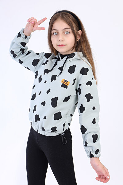 Toontoy Φούτερ για κορίτσια Complete Cow B με τύπωμα